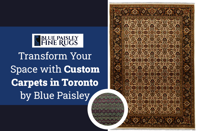 Transform Your Space with Custom Carpets in Toronto by  Blue Paisley