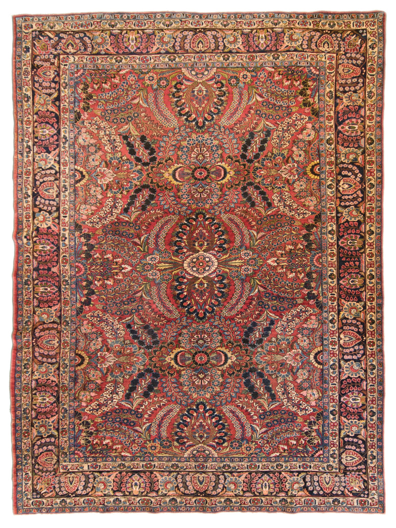 Vintage Heriz Persian 7.10 x 12