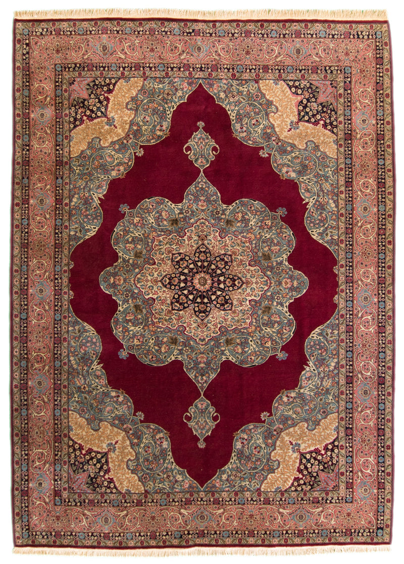 Vintage Heriz Persian Rug 8 x 11