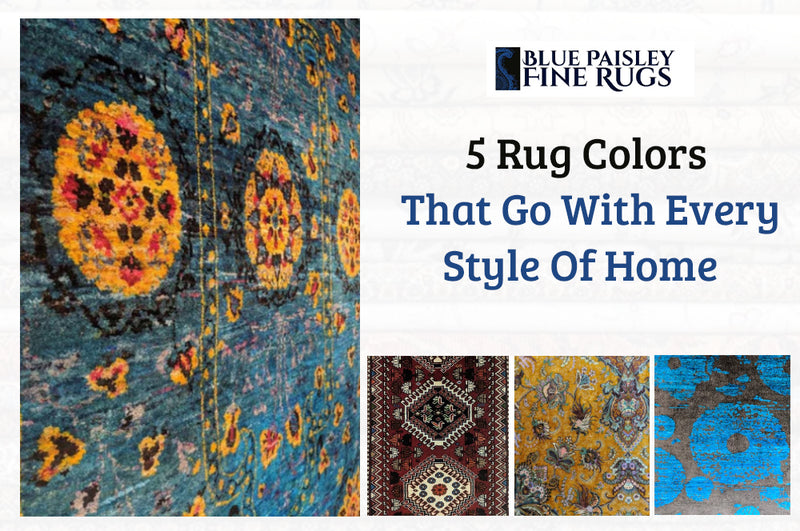5 Rug Colours That Go with Every Style of Home
