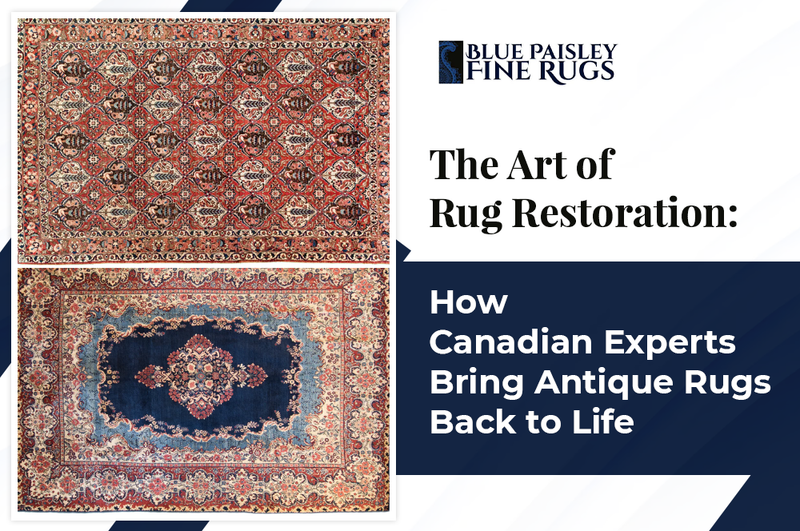 The Art of Rug Restoration: How Canadian Experts Bring Antique Rugs Back to Life