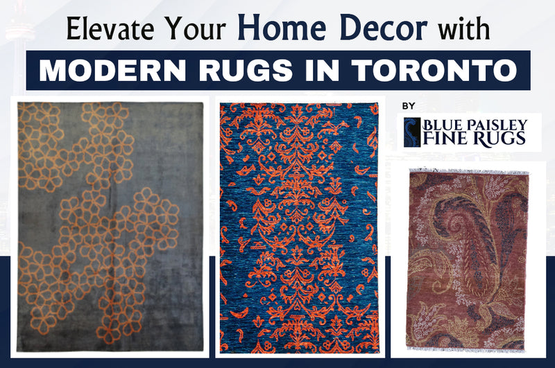 Elevate Your Home Decor with Modern Rugs in Toronto by  Blue Paisley