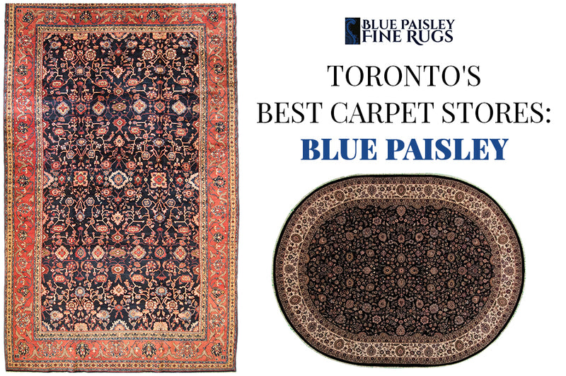 Toronto's Best Carpet Stores: Blue Paisley