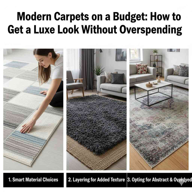 Modern Carpets on a Budget: How to Get a Luxe Look Without Overspending