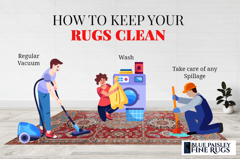 How to keep your rugs clean?