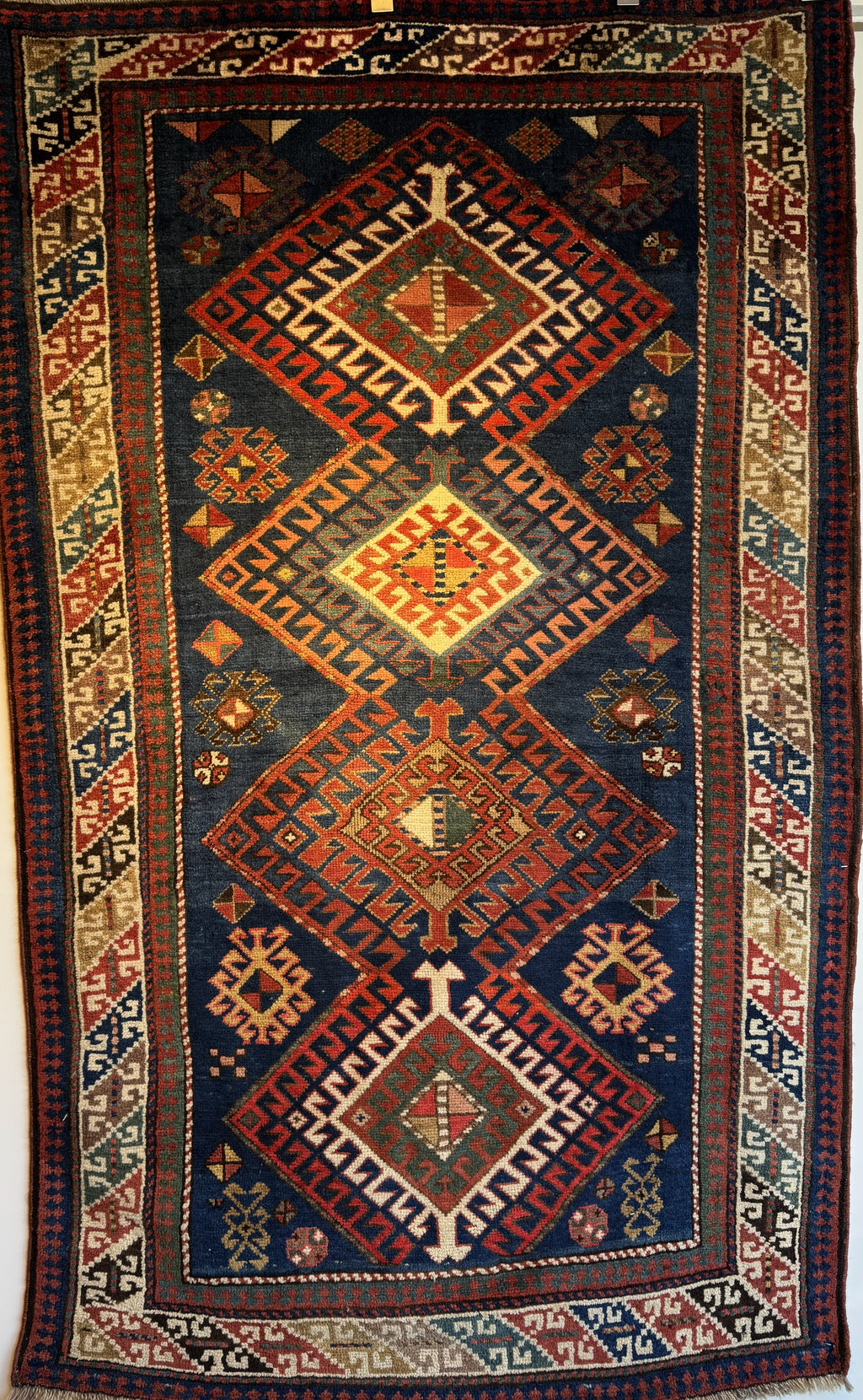 Antique Kazak Coucasus Rug 4 x 6