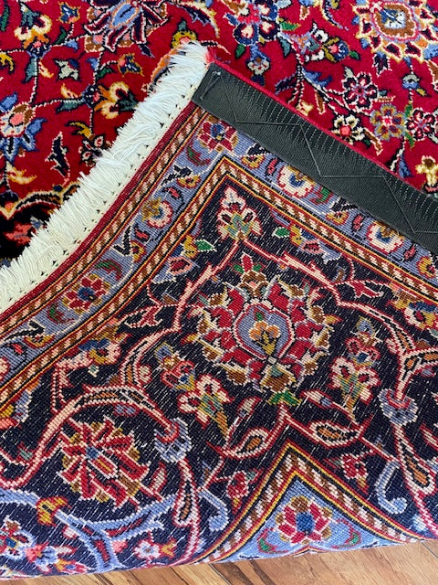 Shadsar Kashan Red 5 x 7 Signature Both sides