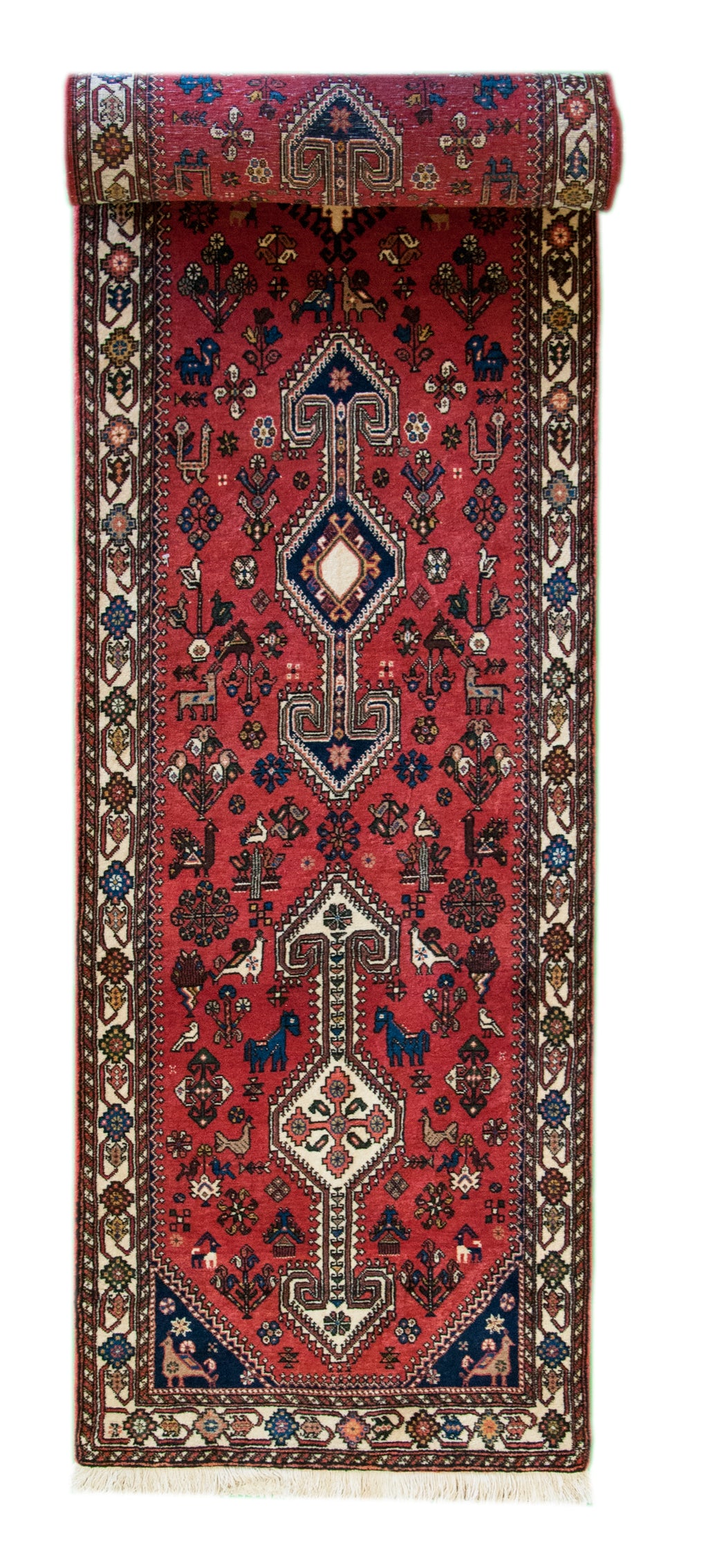 Nasirabad Runner Red 2'8x13