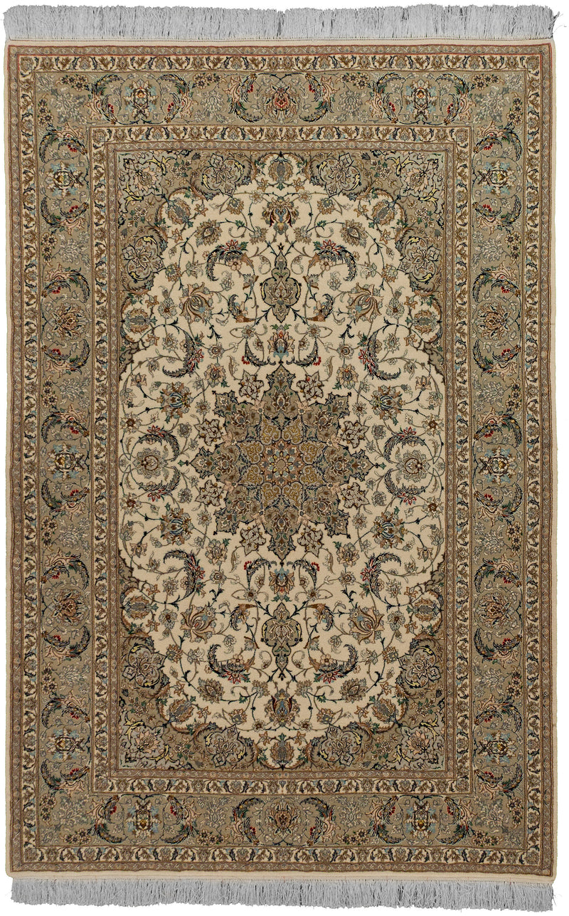 Isfahan Ivory 5x8