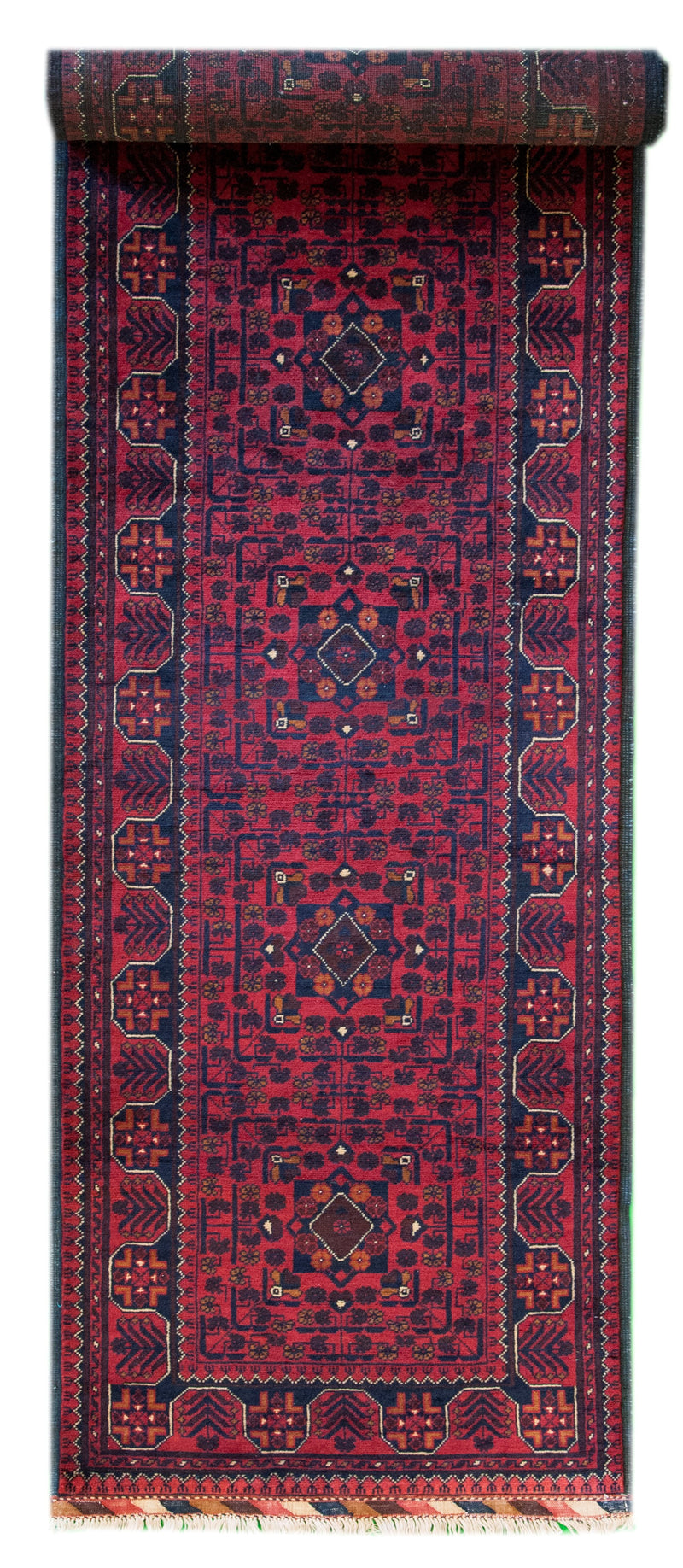 Qundus Runner Red 2'8x9'6