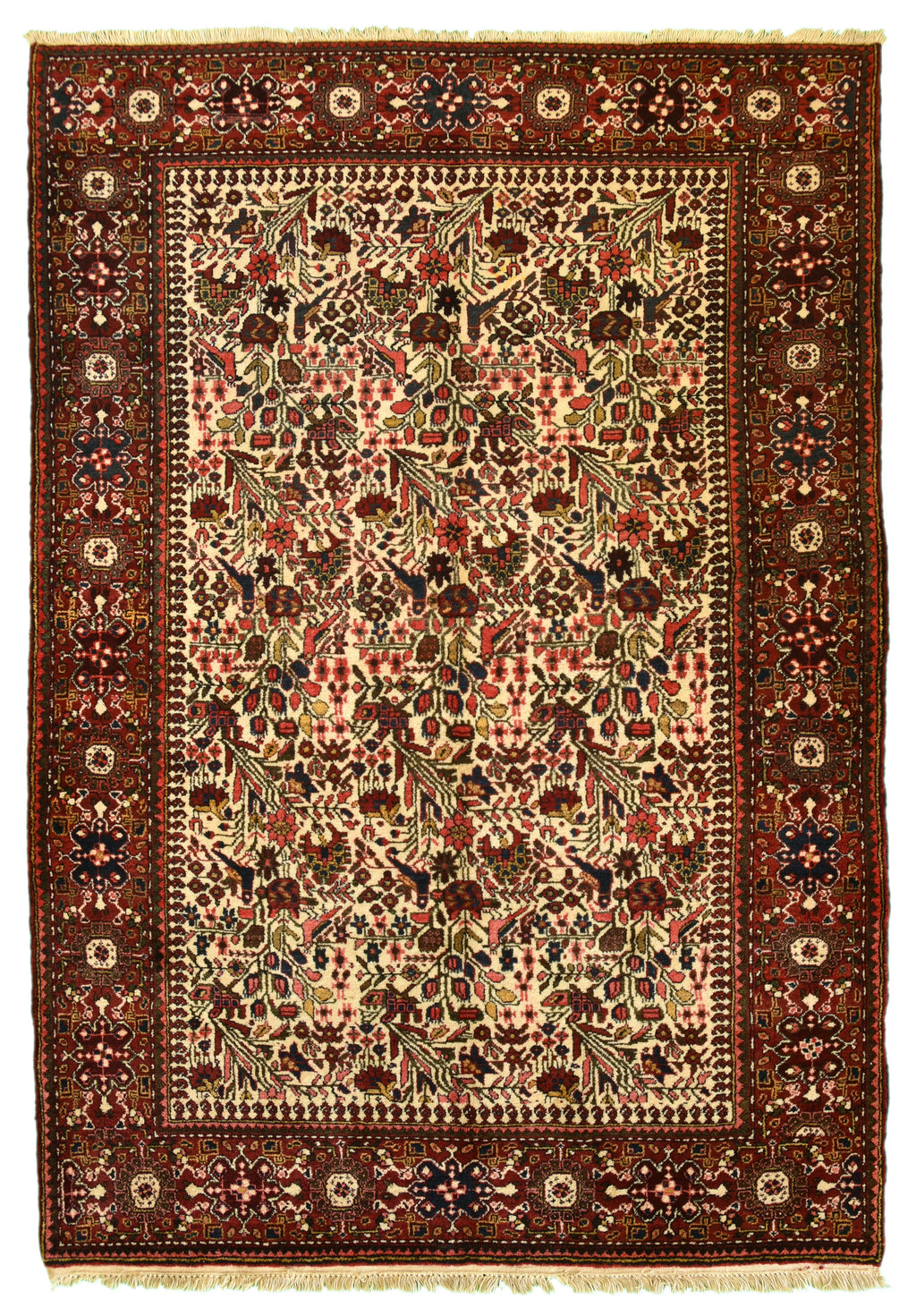 Bibikabad Persian Rug 5 x 7