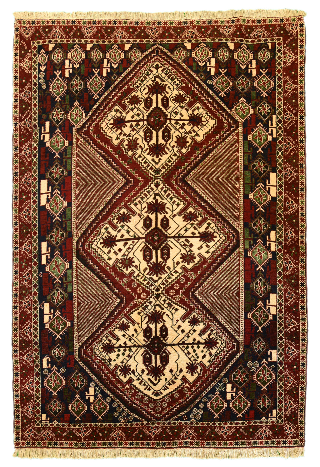 Afshar Persian Rug 5 x 7