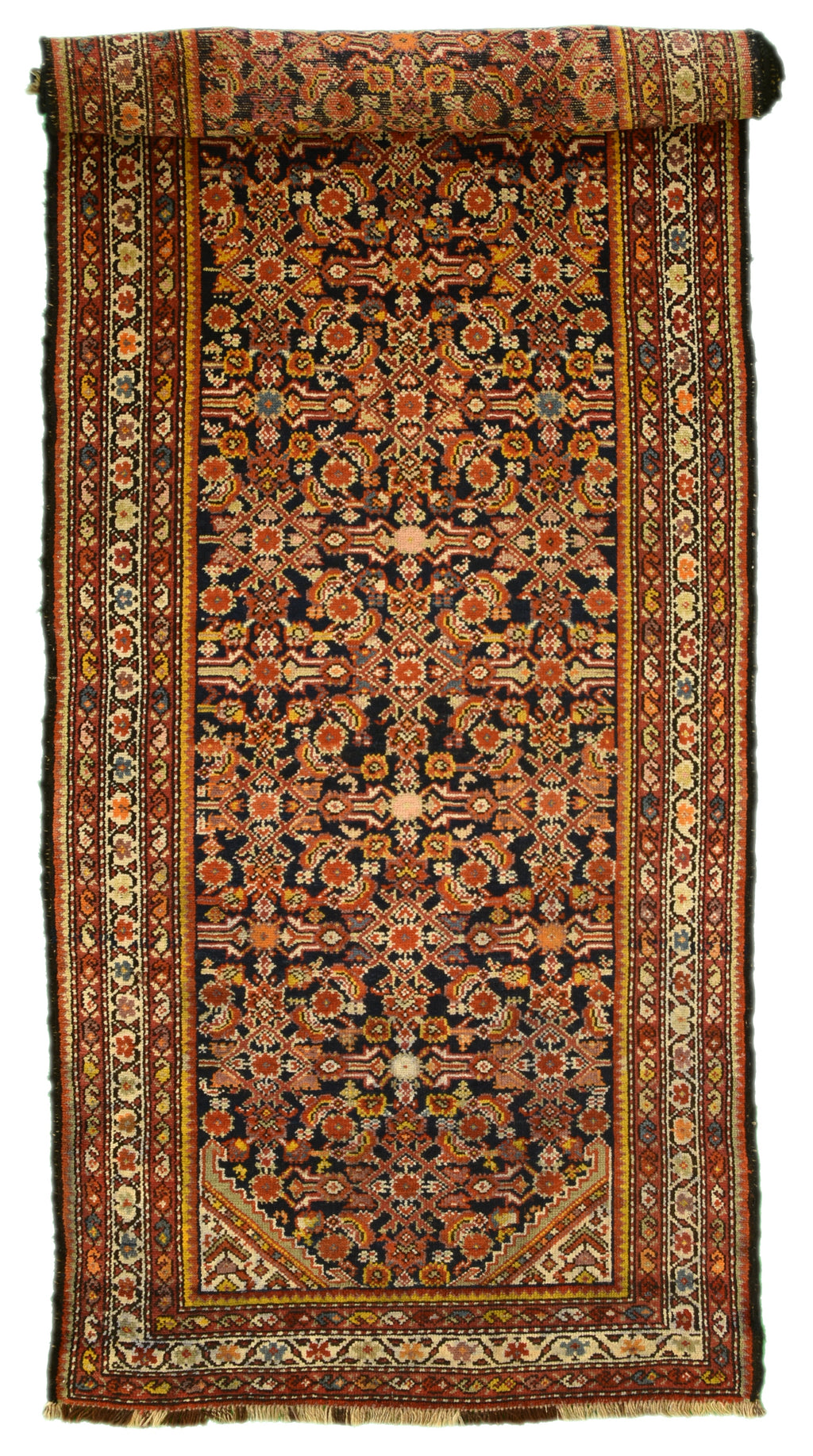 Antique Ghashghaei Persian 3.2 x 11.3