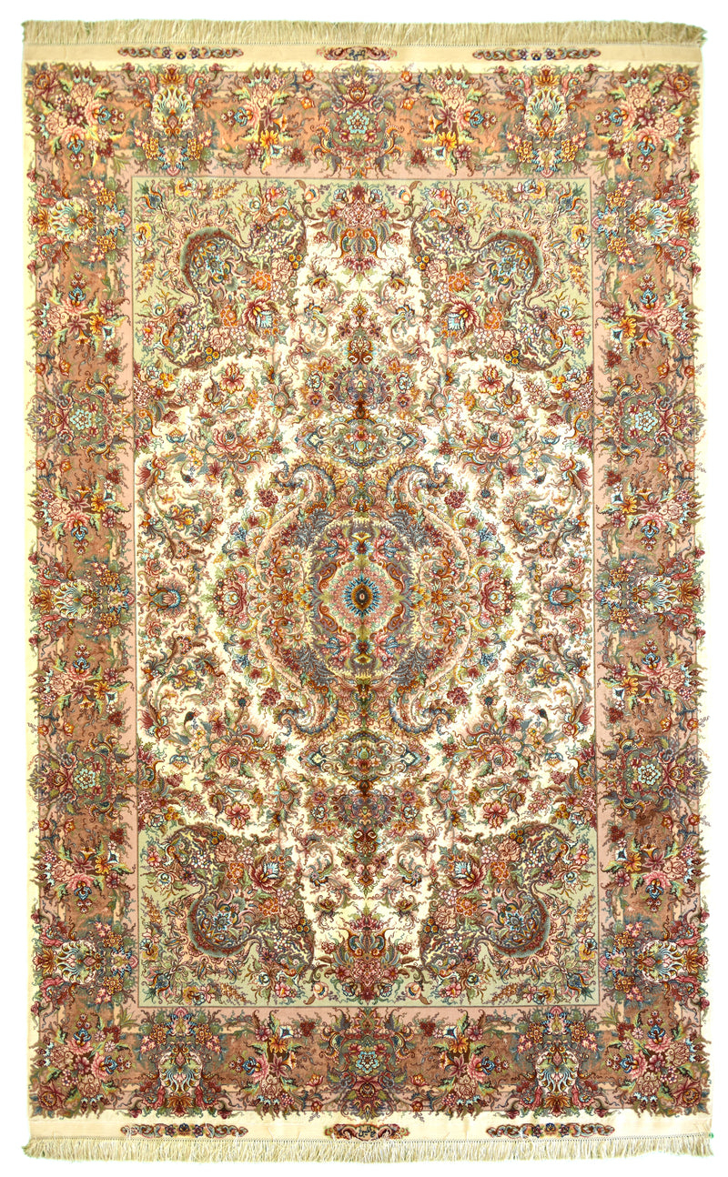 Tabriz Khatibi WOOL / sILK 7 X 10