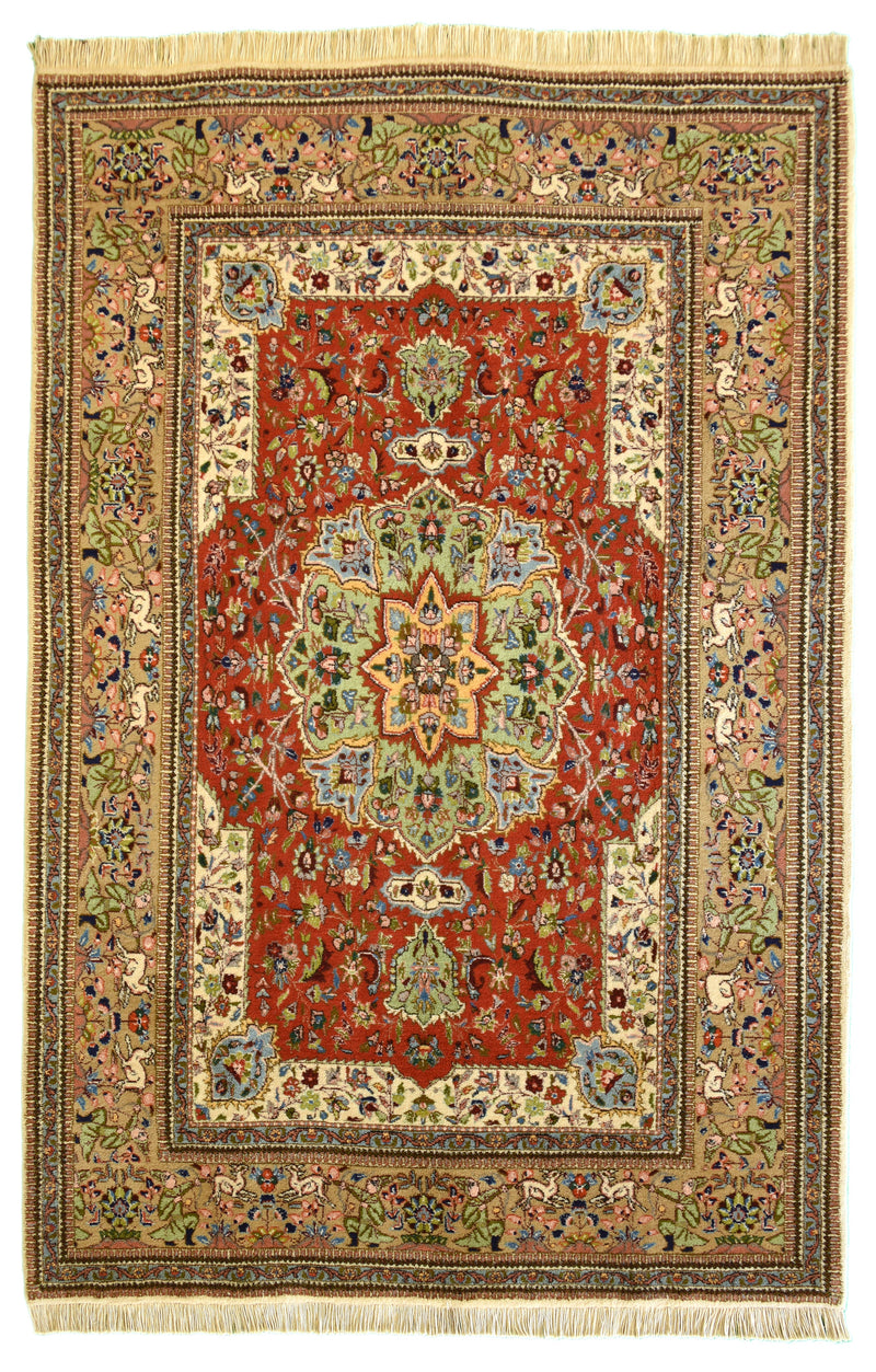 Tabriz Taba Persian Rug 6 x 9