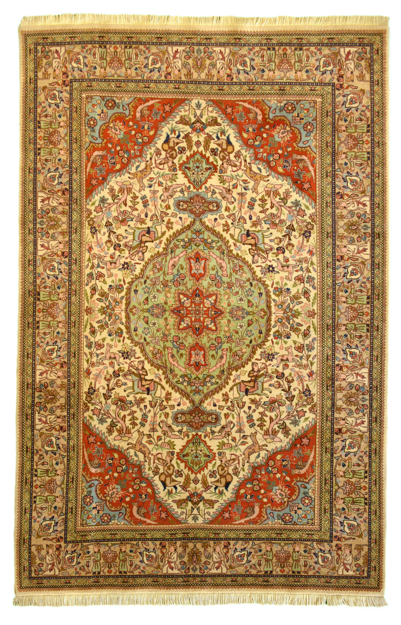 Tabriz Taba Persian Rug 7 x 9