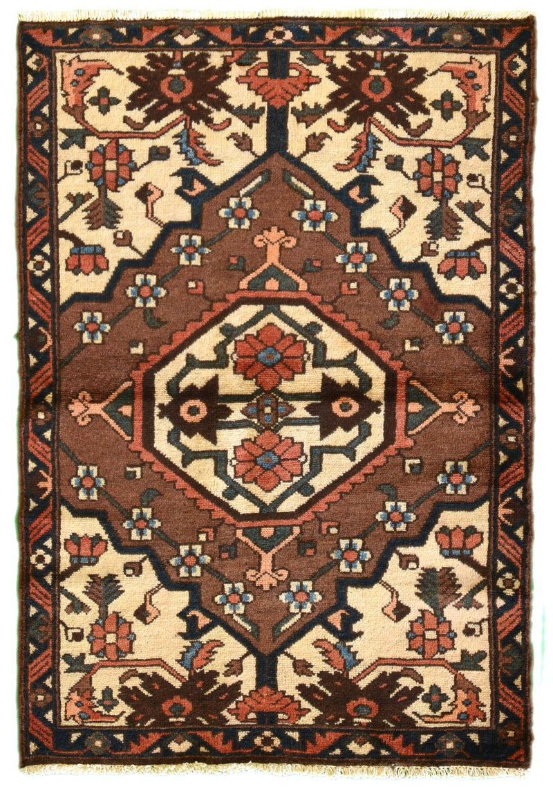 Bakhtiari Persian Rug 3,5 x 5