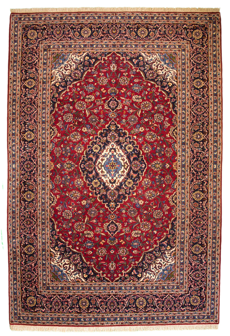 Kashan Persian Rug 7 x 10