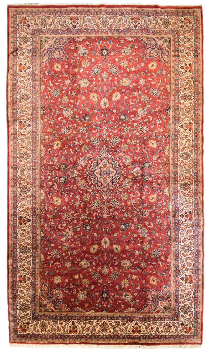 Antique Sarouk Persian Rug 10 x 18