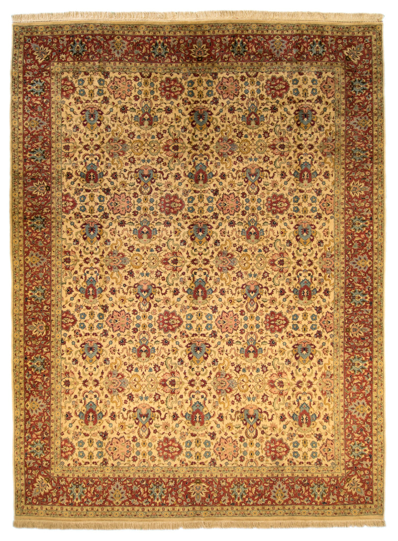 Fine Kashan Persian rug 10 x 14