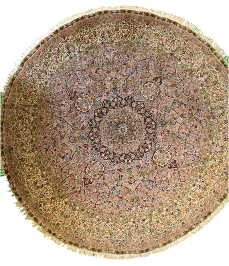 Fine Kashan Persian rug 10 x 14